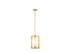 Orleans 4-Light Pendant in Distressed Gold